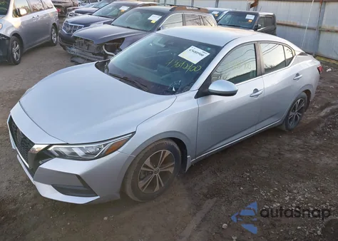 2020 Nissan Sentra Sv Xtronic Cvt from USA, damaged, VIN 3N1AB8CV3LY209685